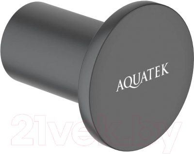 Крючок для ванной Aquatek Лира AQ4401MB (черный матовый)