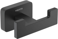 Крючок для ванной Aquatek Либра AQ4302MB (черный матовый) - 