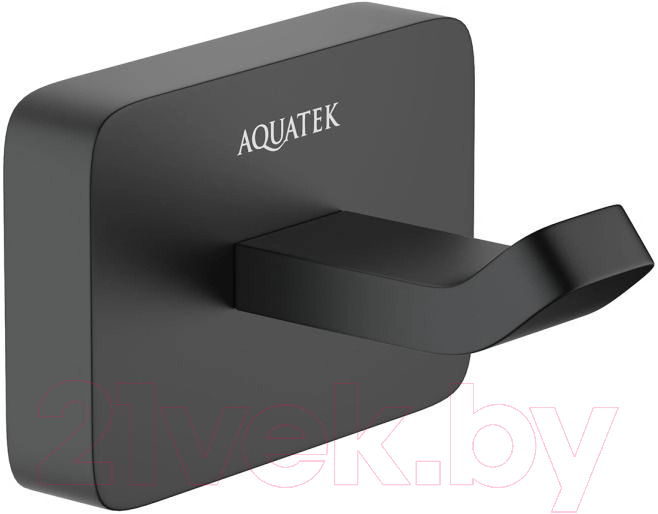 Крючок для ванной Aquatek Либра AQ4301MB (черный матовый)