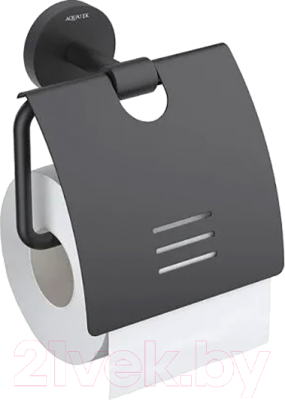 Держатель для туалетной бумаги Aquatek Бетта AQ4609MB (черный матовый)