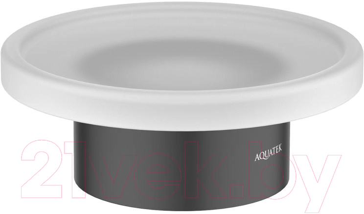 Мыльница Aquatek Лира AQ4426MB (черный матовый)
