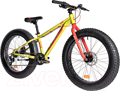 Детский велосипед Novatrack 24 Fatbike 24AHD.SUV.13GN4 (зеленый)