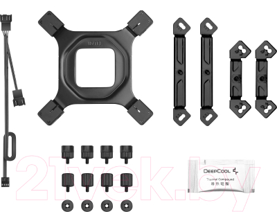 Кулер для процессора Deepcool AG620 Digital BK ARGB (R-AG620-BKADMN-G-2)