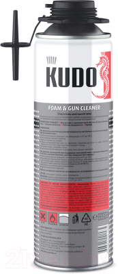 Очиститель пены Kudo Foam and Gun Cleaner / KUPP06C