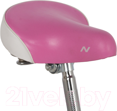 Детский велосипед Novatrack 20 Butterfly 20SH6V.BUTTERFLY.PN22 (белый/розовый)
