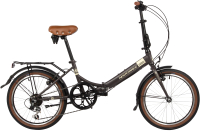Детский велосипед Novatrack 20 Aurora 20FAURORA6S.BN4 (коричневый) - 