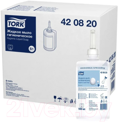 Мыло жидкое Tork Гигиеническое / 420820 (1л)