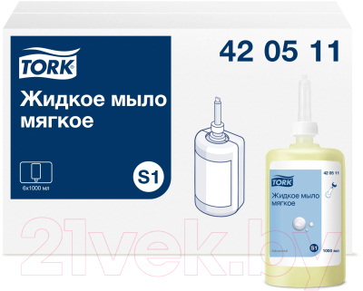 Мыло жидкое Tork Мягкое / 420511 (1л)