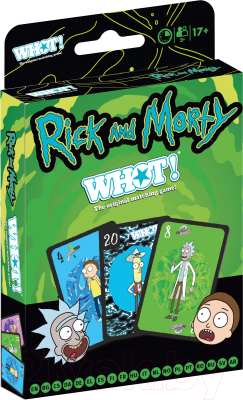 Игральные карты Winning Moves UNO. Whot! Rick And Morty / WM02941-ML1-12