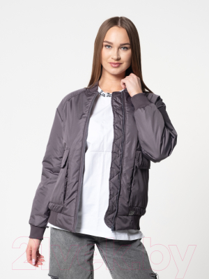 Куртка MT.Style №29 Bomber (XL, графит)