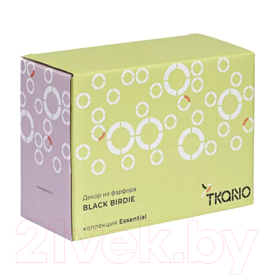 Статуэтка Tkano Essential Black Birdie TK24-DEC-BD0002
