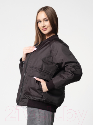 Куртка MT.Style №29 Bomber (XL, черный)