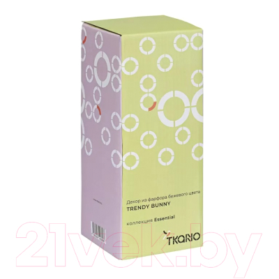 Статуэтка Tkano Essential Trendy Bunny TK24-DEC-RA0004 (бежевый)