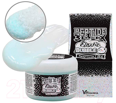 Крем для лица Elizavecca Peptide 3D Fix Elastic Bubble Facial Cream (100г)