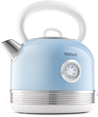 Электрочайник Kitfort KT-634-4 (голубой)