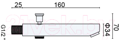 Излив RGW SP-143 / 21140943-01