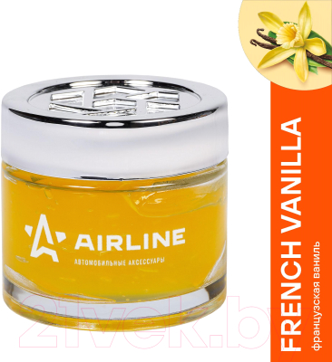 Ароматизатор автомобильный Airline Галактика / AF-A01-VA (ваниль, желтый)