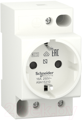 Розетка на DIN-рейку Schneider Electric Acti 9 A9A15310