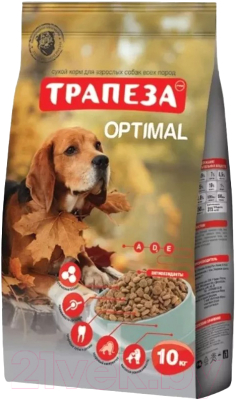 Сухой корм для собак Трапеза Оптималь (10кг)