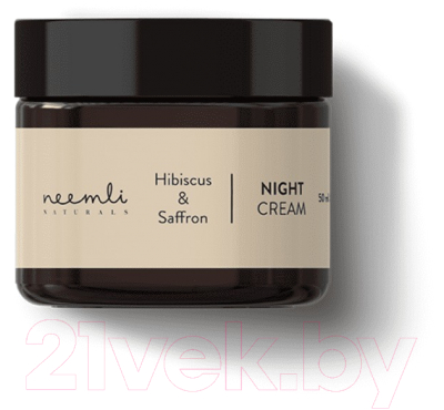 Крем для лица Neemli Naturals Glycolic Hibiscus & Saffron Night Cream (50мл)