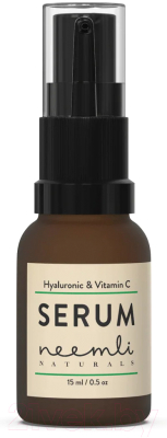 Сыворотка для лица Neemli Naturals Hyaluronic & Vitamin C Serum (15мл)