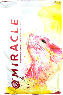Корм для грызунов Miracle Для мышей и крыс (400г)