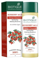 Лосьон для снятия макияжа Biotique Berberry Milk Deep Cleanse Hydrating Make Remover (120мл) - 