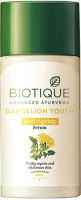 Сыворотка для лица Biotique Dandelion Youth Anti-Ageing Serum Антивозрастная (40мл) - 
