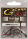 Набор крючков рыболовных Gamakatsu G-Carp A-1 Long Claw T/C №2 / 149191-002 (10шт) - 