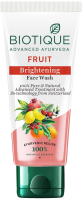 Гель для умывания Biotique Fruit Face Wash На основе фруктовых соков (150мл) - 