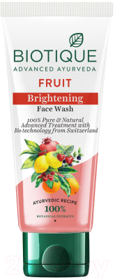 Гель для умывания Biotique Fruit Face Wash На основе фруктовых соков (150мл)