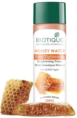 Тонер для лица Biotique Honey Water Pore Tightening Toner Сужающий поры (120мл)