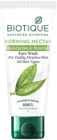 Гель для умывания Biotique Morning Nectar Moisturizing Face Wash Увлажняющий и питательный (150мл) - 