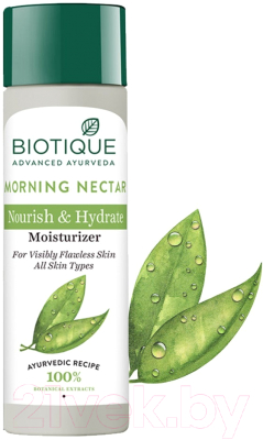 Лосьон для лица Biotique Morning Nectar Nourish & Hydrate Moisturizer Увлажняющий (120мл)
