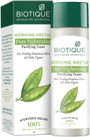 Тонер для лица Biotique Morning Nectar Pore Tightening Purifying Toner (120мл) - 