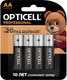 Комплект батареек Opticell Professional AA 5052001 (4шт) - 