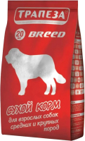 Сухой корм для собак Трапеза Breed для взрослых собак средних и крупных пород (20кг) - 