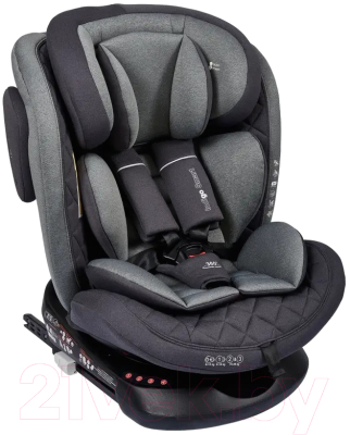 Автокресло INDIGO Smart Isofix (серый)