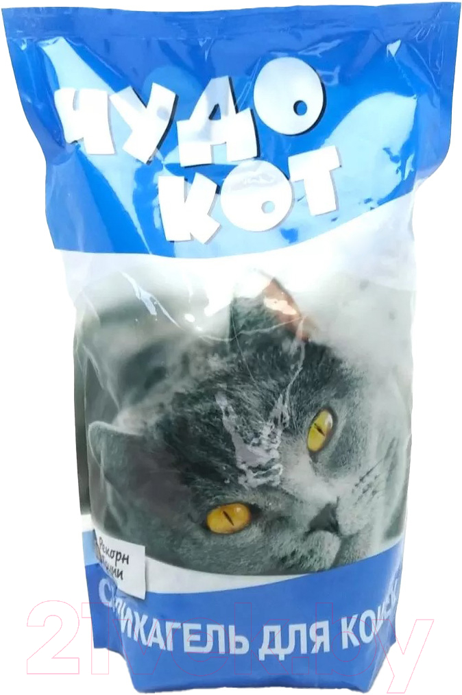 Наполнитель для туалета Чудо кот Синий