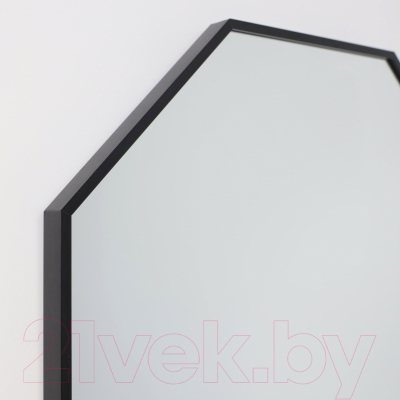 Зеркало AksHome Radiant 60x60 (черный)