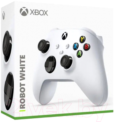 Геймпад Microsoft Xbox Robot / QAS-00009 (белый)