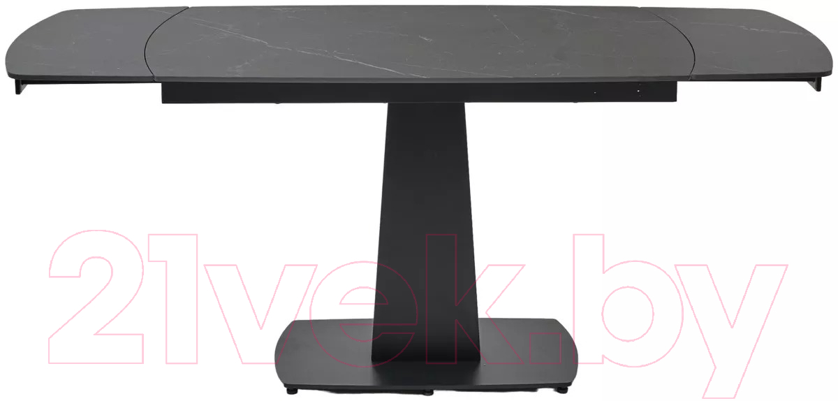 Обеденный стол M-City Balde 140 Matt / 614M05568 (Black Marble Solid Ceramic/Black) — фото 5