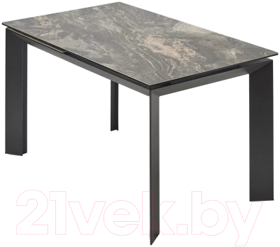 Обеденный стол M-City Cremona 180 KL-176 / 614М05695 (итальянская керамика/черный)