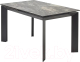 Обеденный стол M-City Cremona 180 KL-176 / 614М05695 (итальянская керамика/черный) - 
