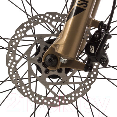 Велосипед Stinger 27.5 Element Pro 27AHD.ELEMPRO.18GD3 (золото)
