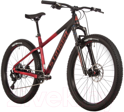 Велосипед Stinger 27.5 Quest Std 27AHD.QUESTSTD.LGRD3 (красный)