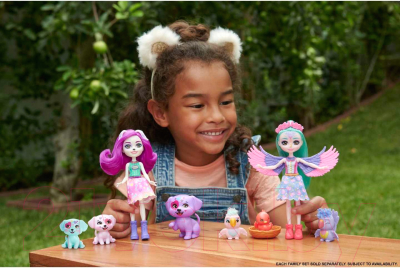 Кукла с аксессуарами Mattel Enchantimals Семья далматинца Десси / HKN14 