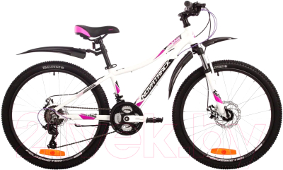 Велосипед Novatrack 24 Katrina 24AHD.KATRINA.12WT4 (белый)