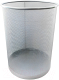 Корзина для бумаг GROSS L5001 (19л, серебристый) - 