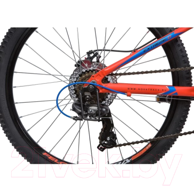 Детский велосипед Novatrack 24 Extreme 24AHD.EXTREME.13OR4 (оранжевый)